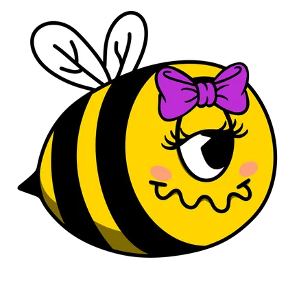 Mascota Abeja de Brosin (Ellas)