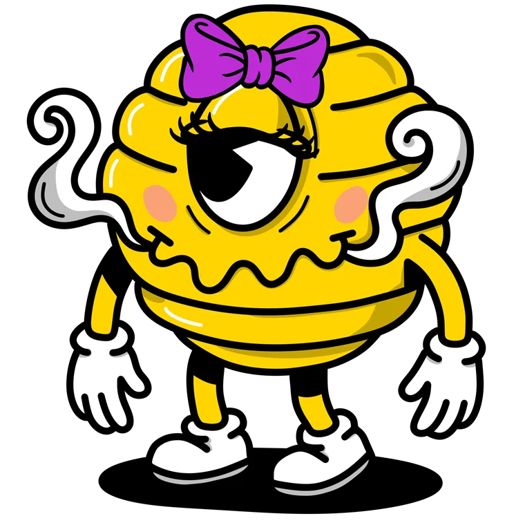 Mascota Colmena de Brosin (línea femenina)